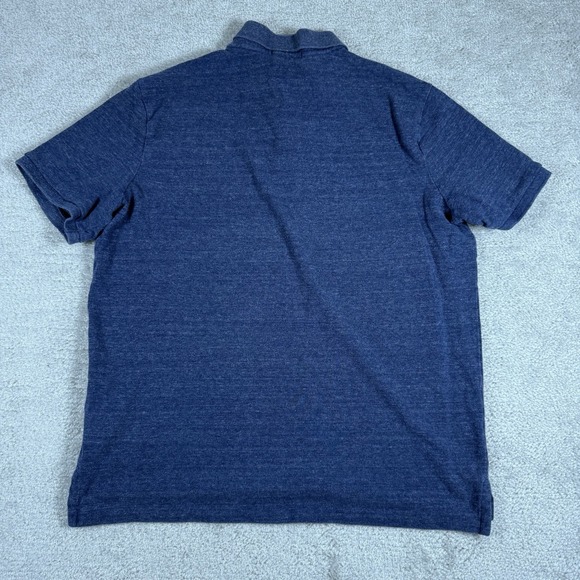 Polo Ralph Lauren Polo Shirt Mens Medium Blue Classic Fit Short Sleeve Pony Logo - Picture 3 of 5